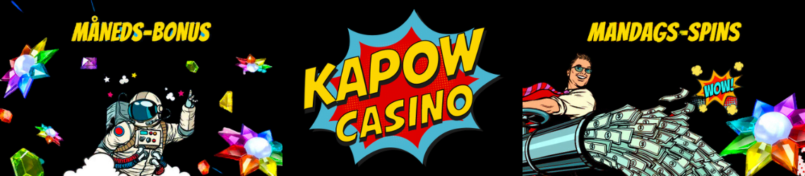 Kapow casino banner
